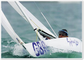 International 2.4mR keel boat